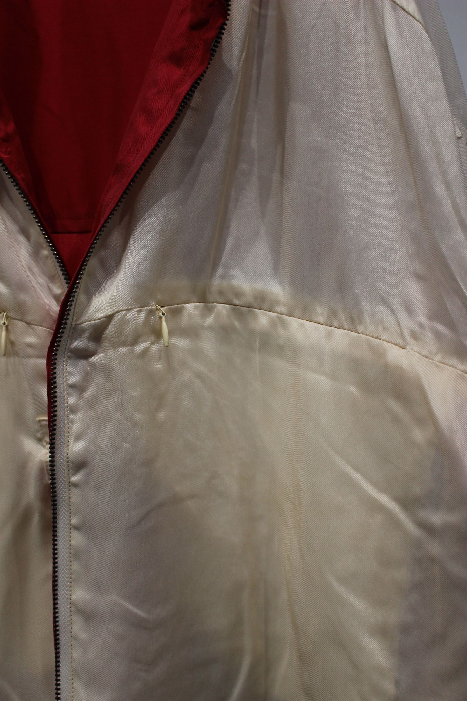 [ラスト1点] CUPRO REVERSIBLE JACKET | RED | リバーシブルジャケット