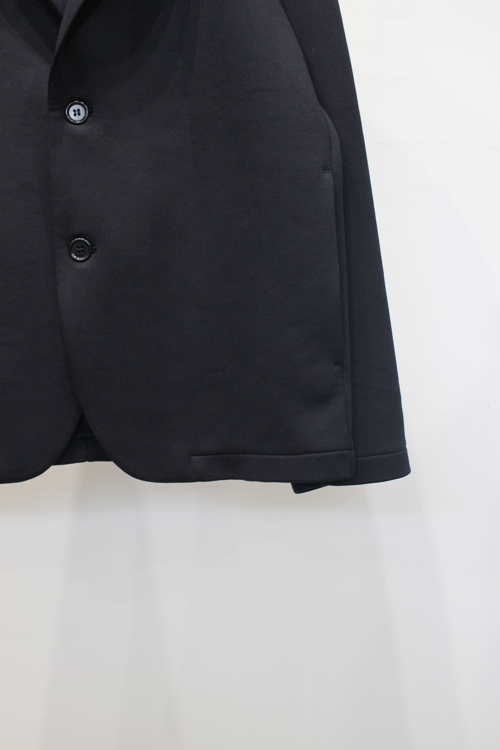 AIR DOUBLE-KNIT JACKET | BLACK | テーラードジャケット