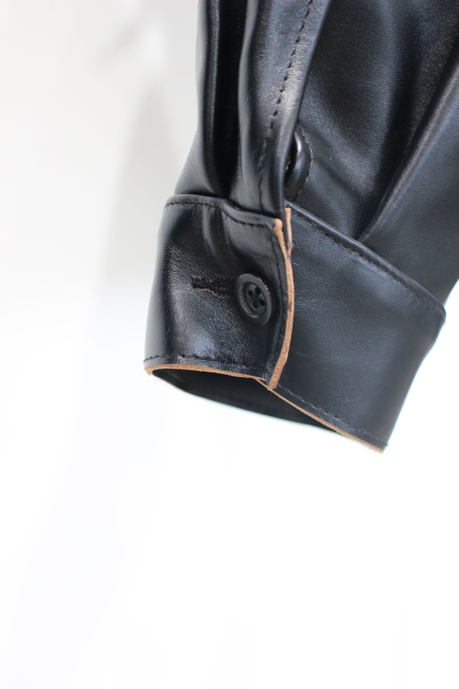 H.L TUCK JACKET | BLACK | レザージャケット