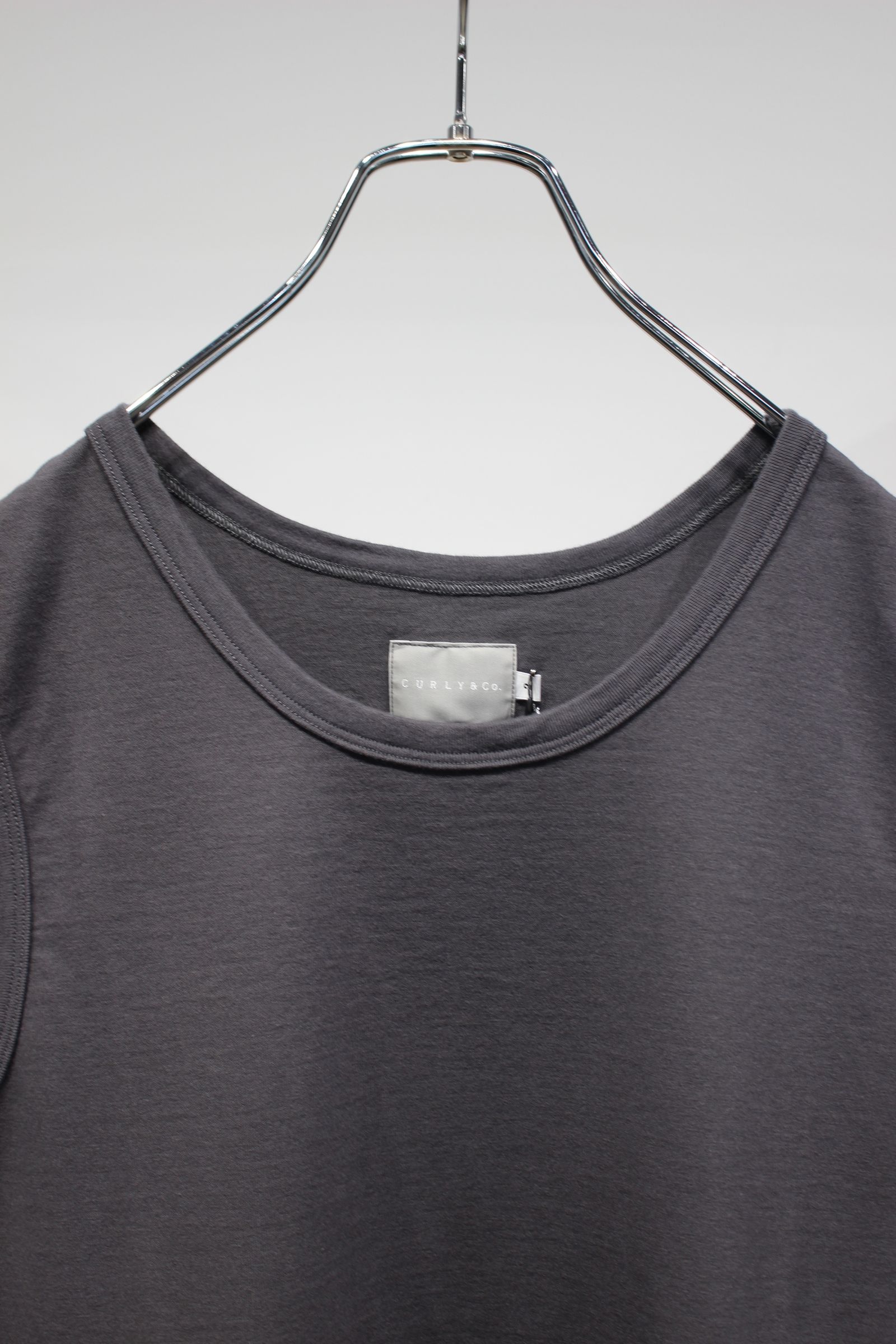 BASIC COTTON TANK TOP | CHARCOAL | タンクトップ