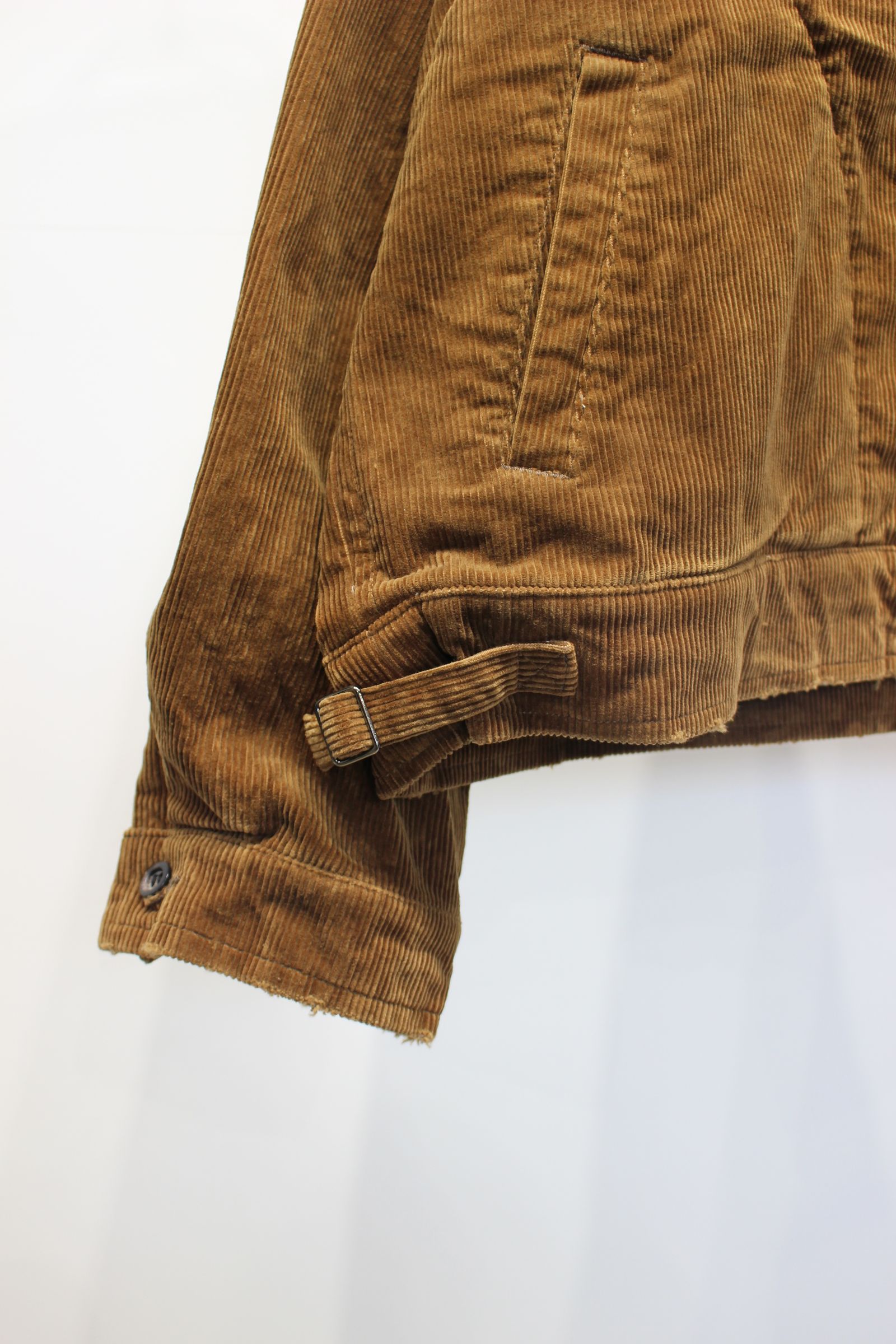 [ラスト1点] CORDUROY ZIPUP JACKET | CAMEL | コーデュロイジャケット