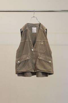 C/R DUCK UTILITY VEST | GREIGE | ベスト