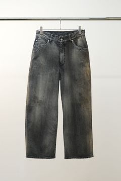 #01 AGING01 | BLACK | デニムパンツ