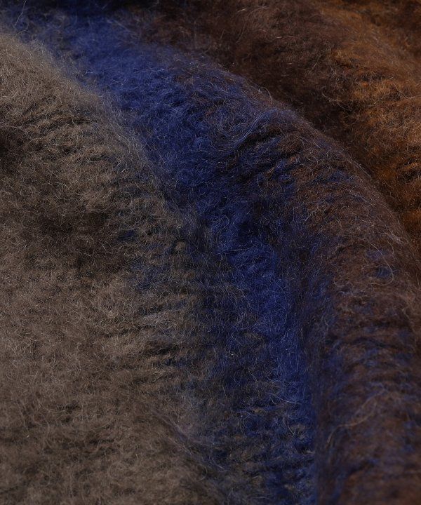 GRADATION KNIT/ニット/ブラウン