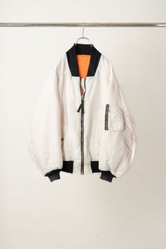 AGING BOMBER JACKET | SNOWWHITE | ボンバージャケット