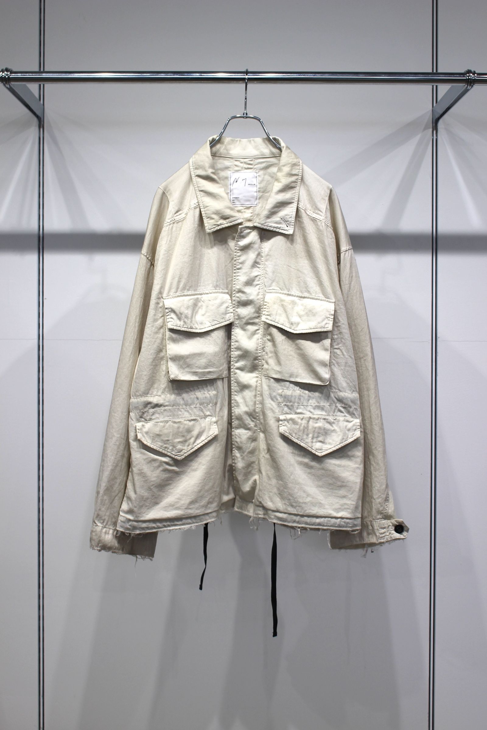 AGING FIELD JACKET | WHITE | フィールドジャケット