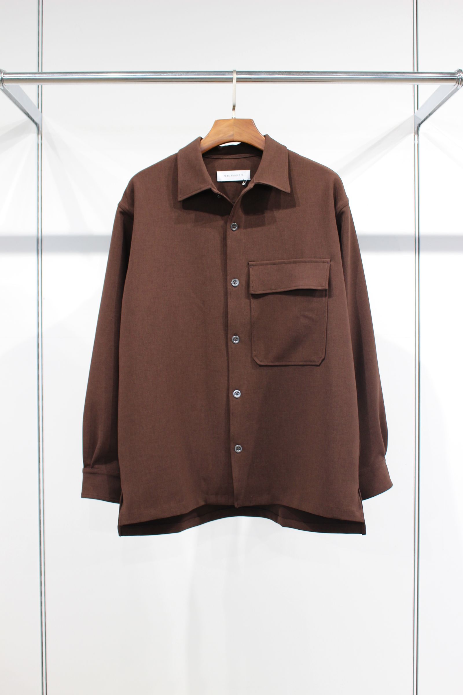 MASON Shirts/BROWN/シャツ