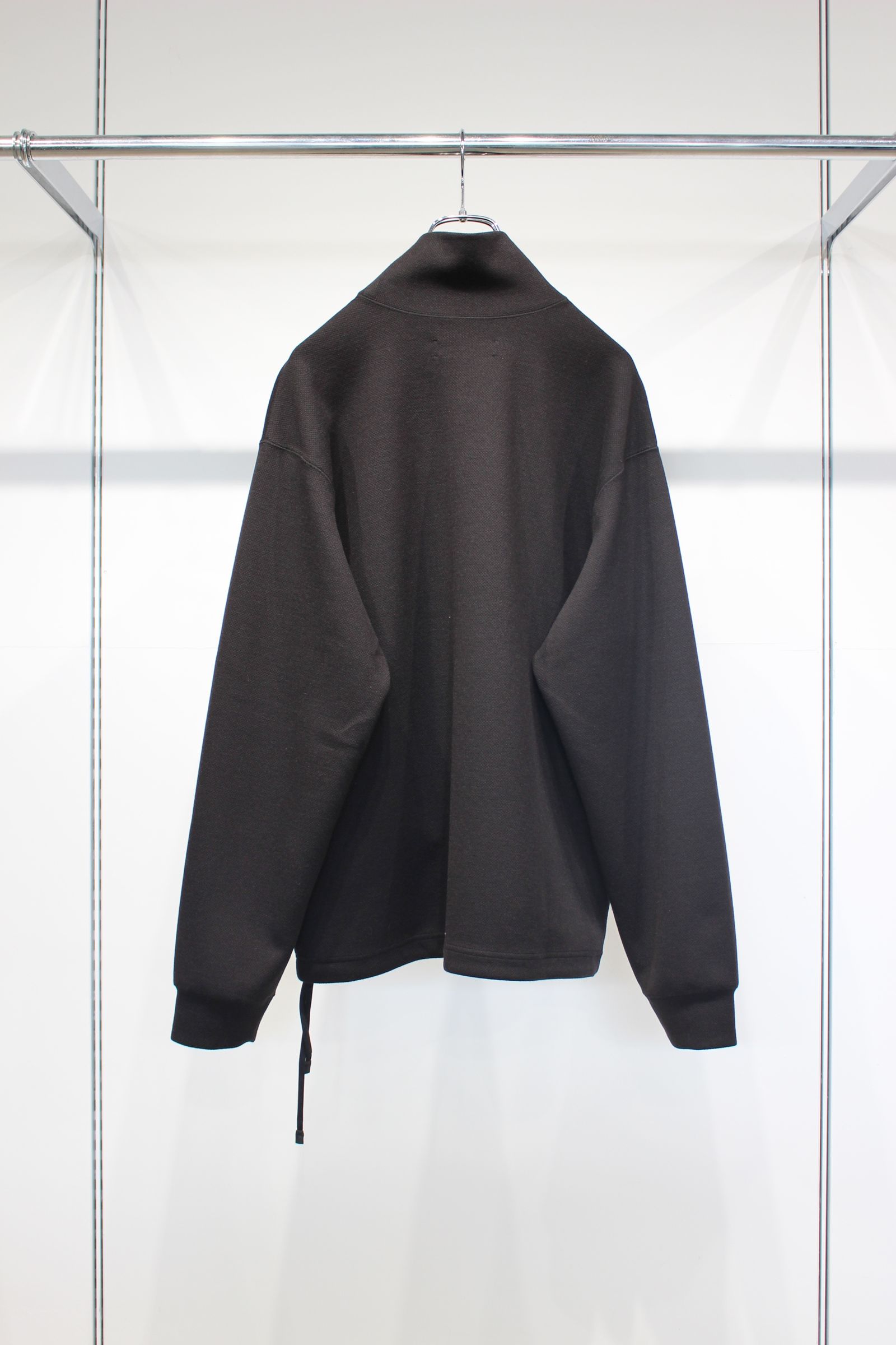 ALBERT MOC SWEATER | BLACK | モックネック