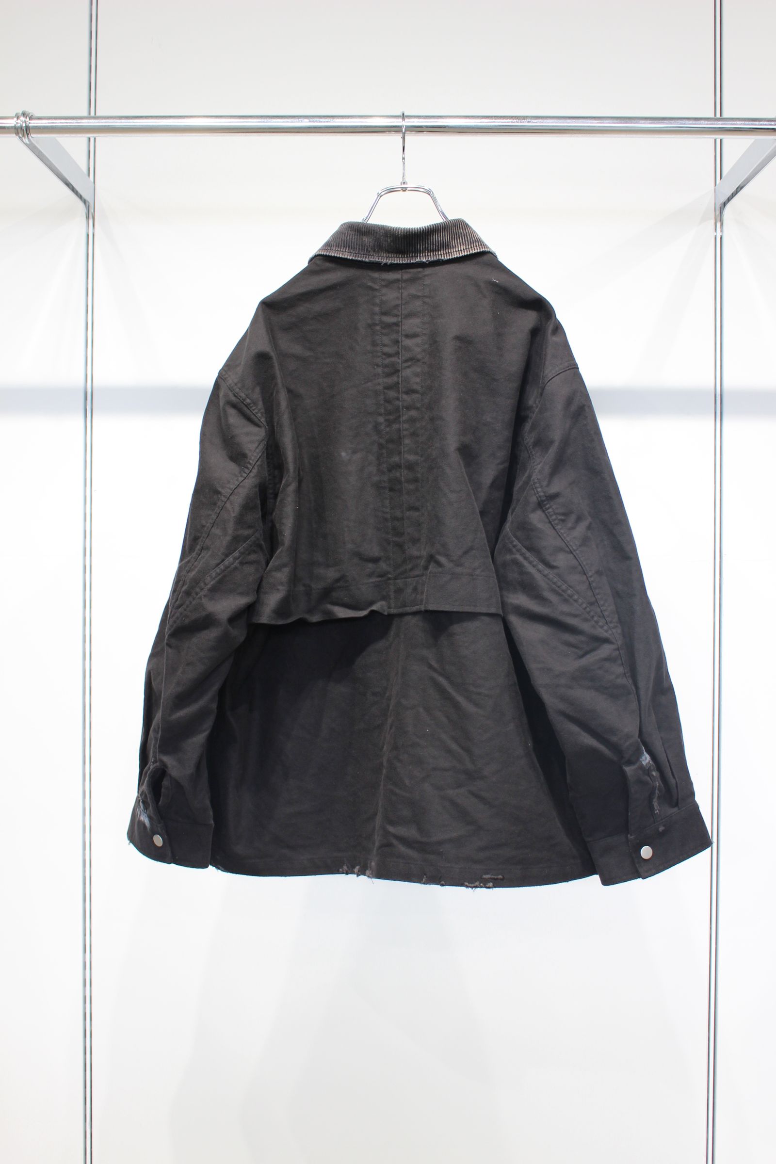 MOLESKIN WORK JACKET | BLACK | ワークジャケット