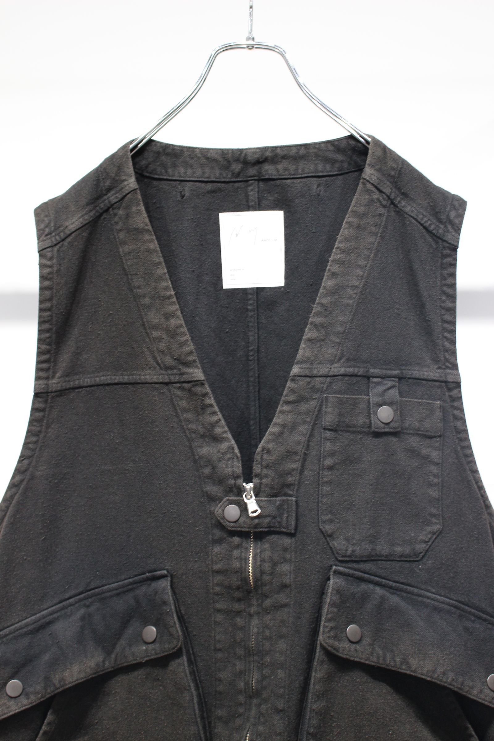 C/R DUCK UTILITY VEST | BLACK | ベスト