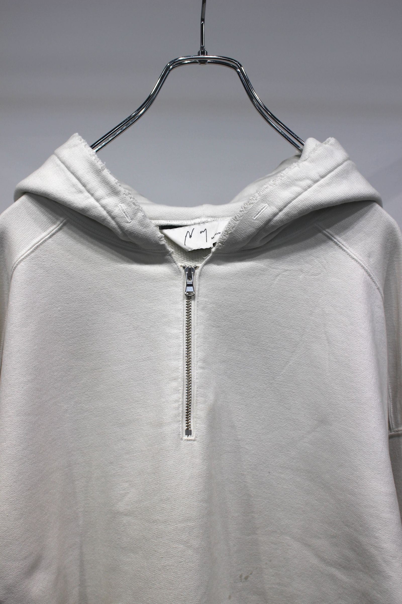 HALF ZIP HOODIE | GRAY | フーディー