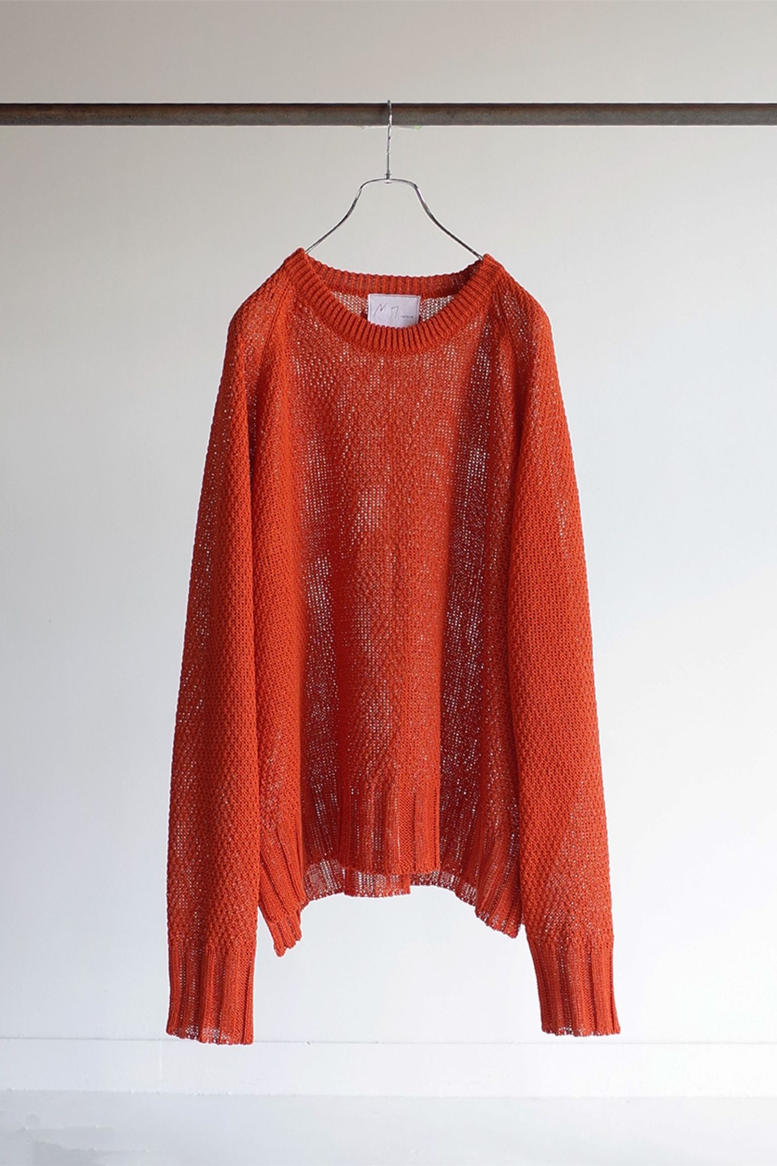 ANCELLM - MESH KNIT/ORANGE | NapsNote ANCELLM - MESH KNIT/ORANGE | NapsNote