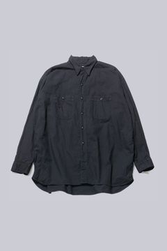 BLACK SURFAR GARMENT DYE HYPER BIG MIL WORK SHIRTS TYPE2 | BLACK | シャツ