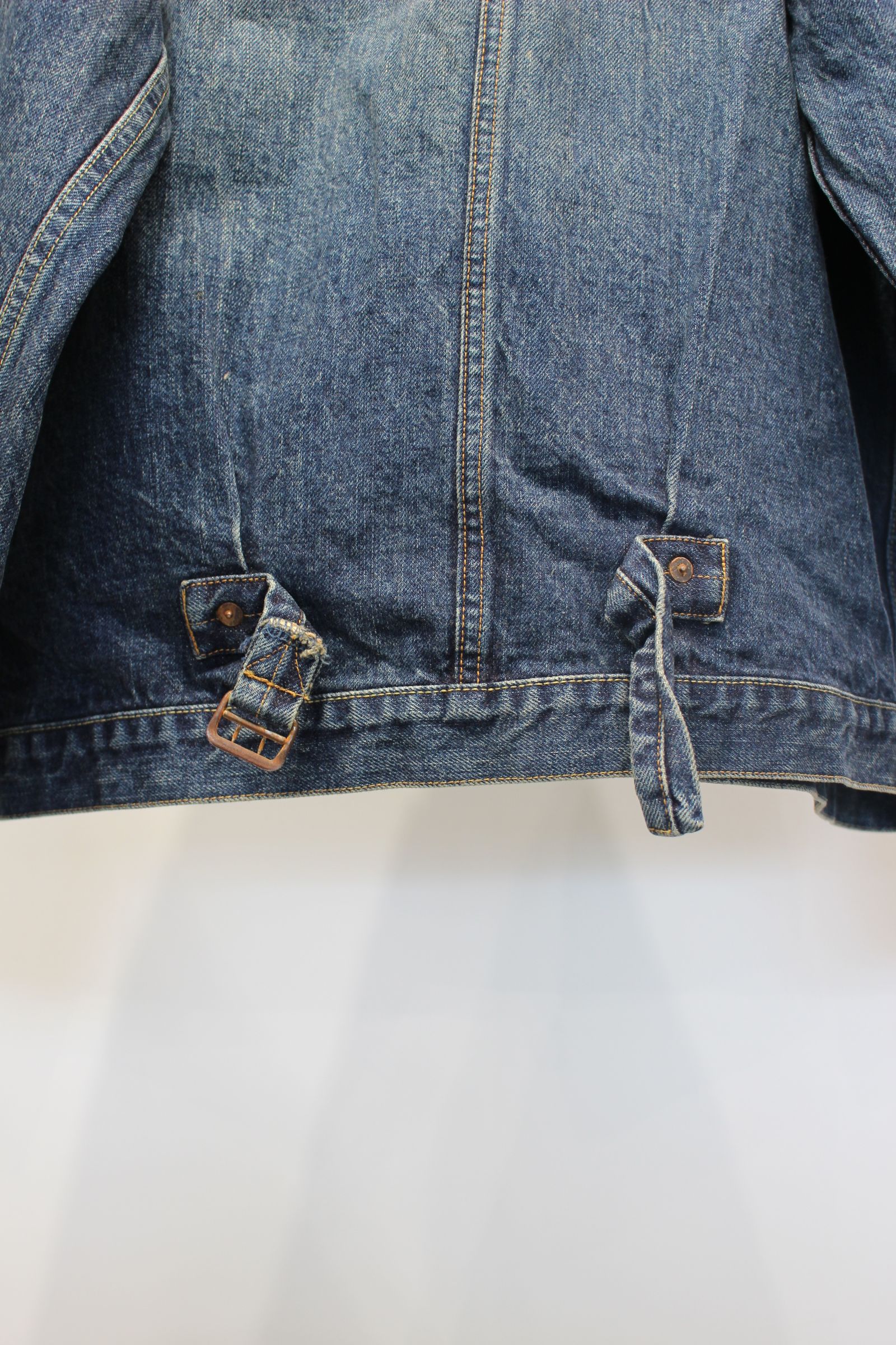 CLASSIC HEAVY KIBATA SHUTTLE HYPER BIG WWII "1ST" DENIM JACKET | C.NAVY | デニムジャケット