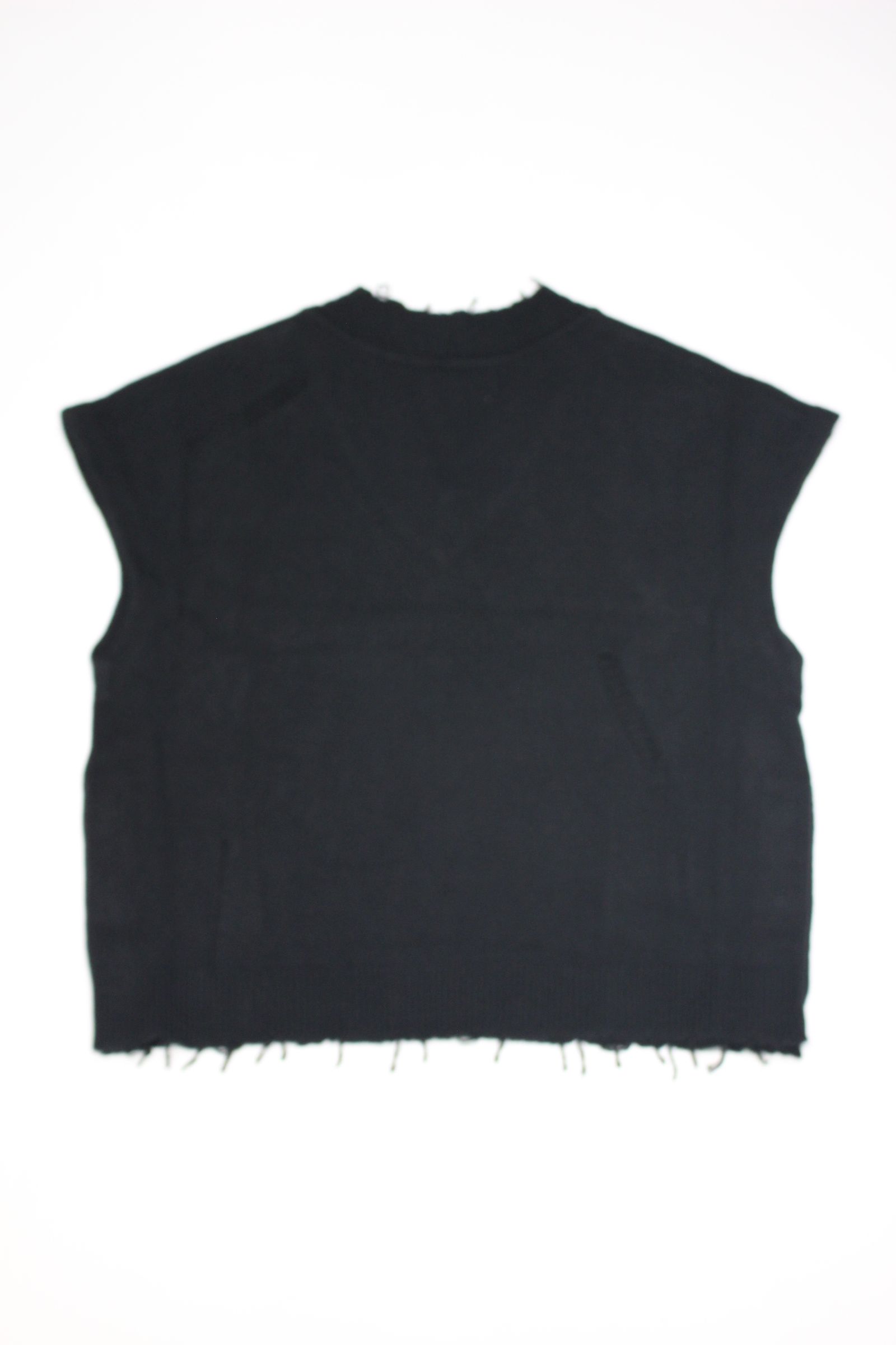 no. - DAMAGE V NECK KNIT VEST/ニットベスト | NapsNote