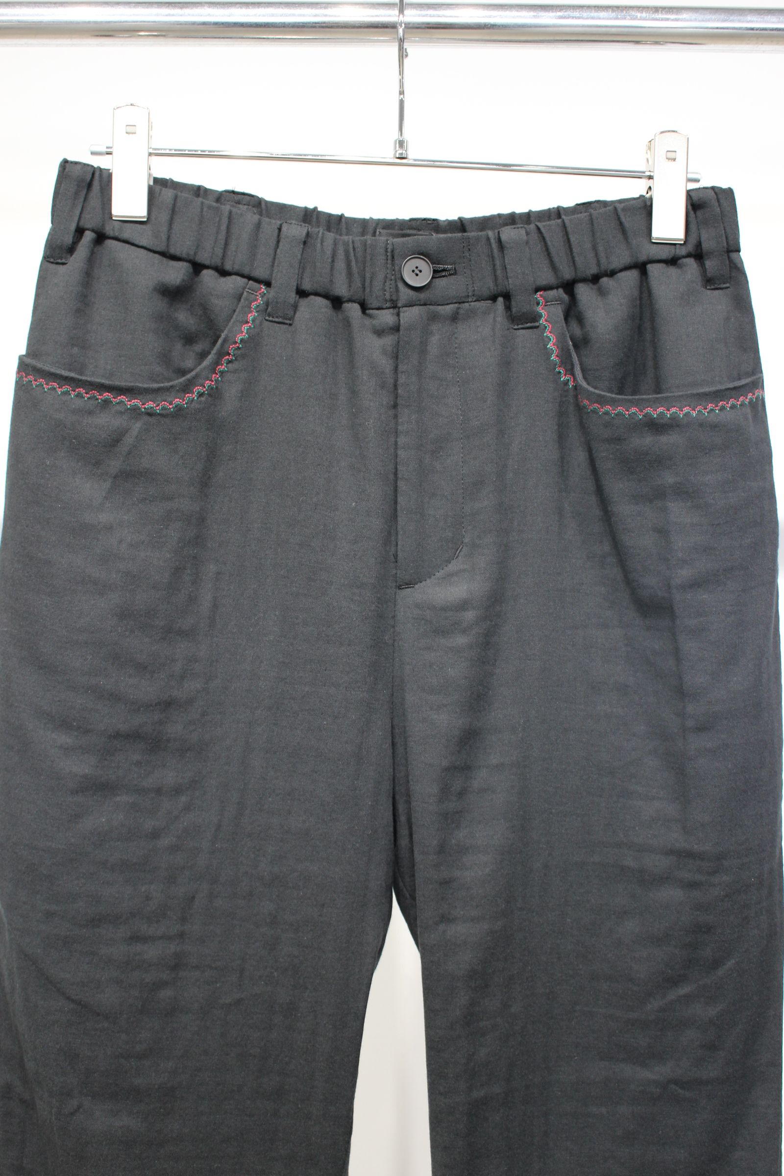 [ラスト1点] Nonsectarian Pants | BLACK | イージースラックス