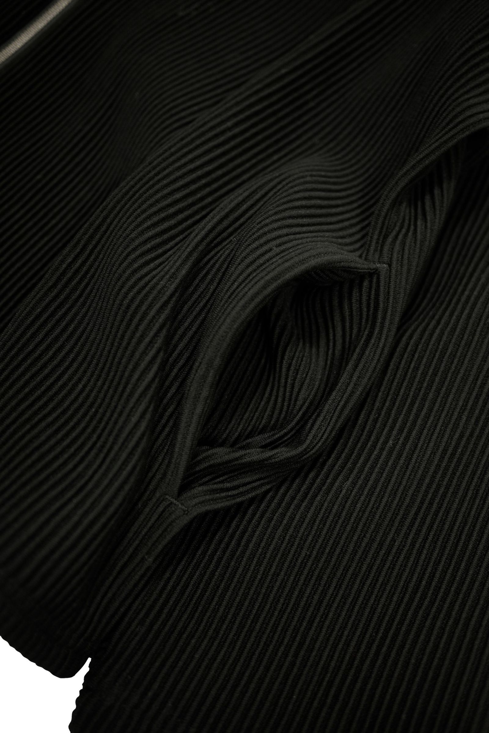 JieDa - RIPPLE ZIP JACKET/BLACK | NapsNote