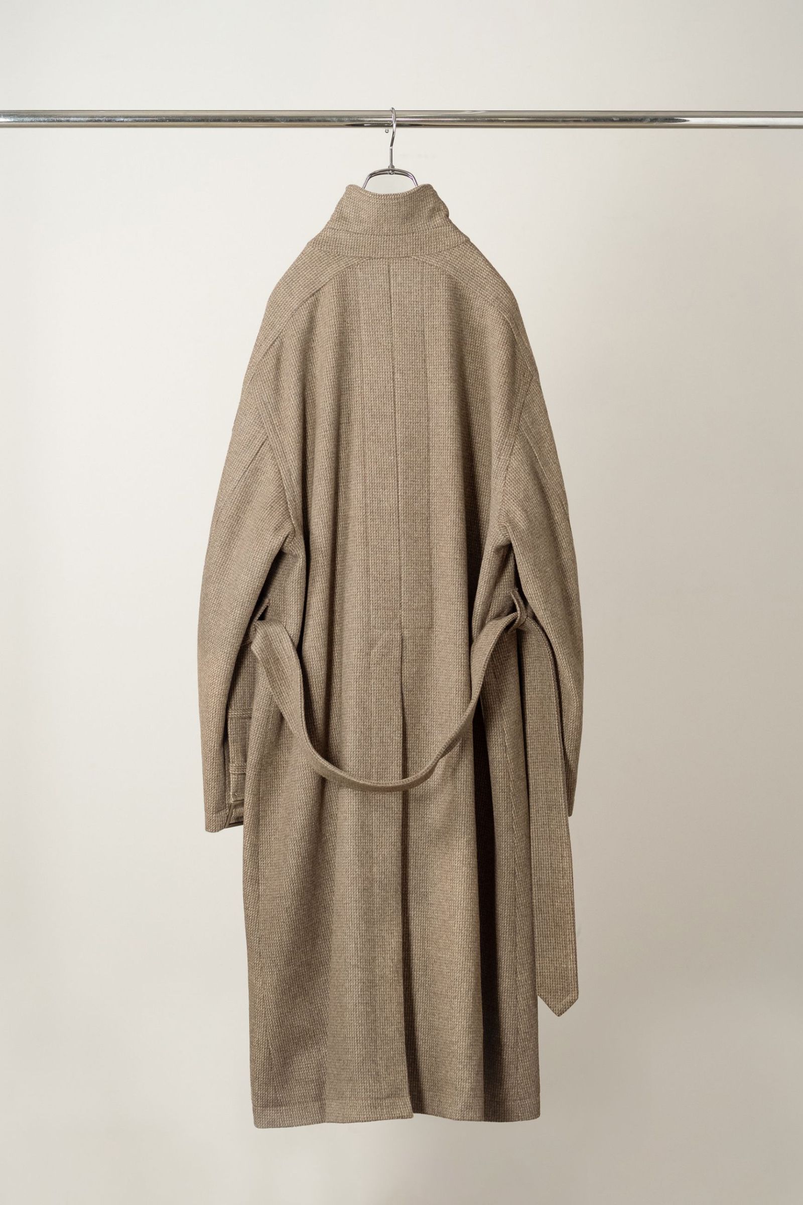 WOOL BLANKET BALMACAAN COAT | BEIGE | コート