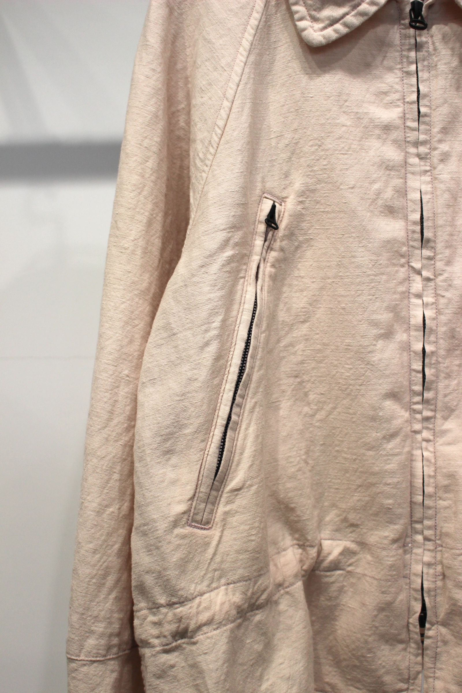 ANCELLM - W/L ZIP JACKET | PINKBEIGE | ジップジャケット