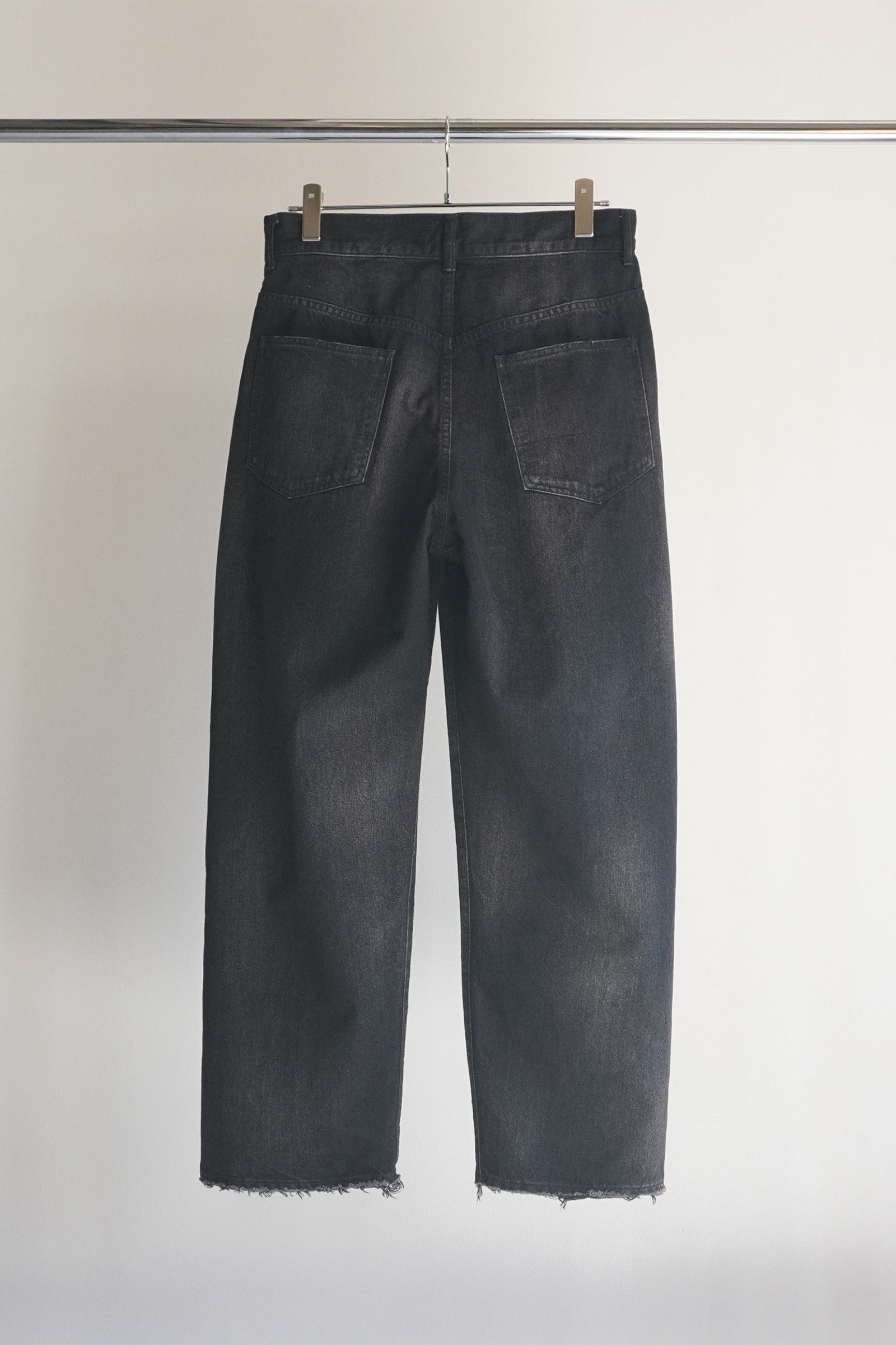 ANCELLM - AGING TAPERED 5P DENIM PANTS | INDIGO | デニム ANCELLM - AGING TAPERED 5P DENIM PANTS | INDIGO | デニム