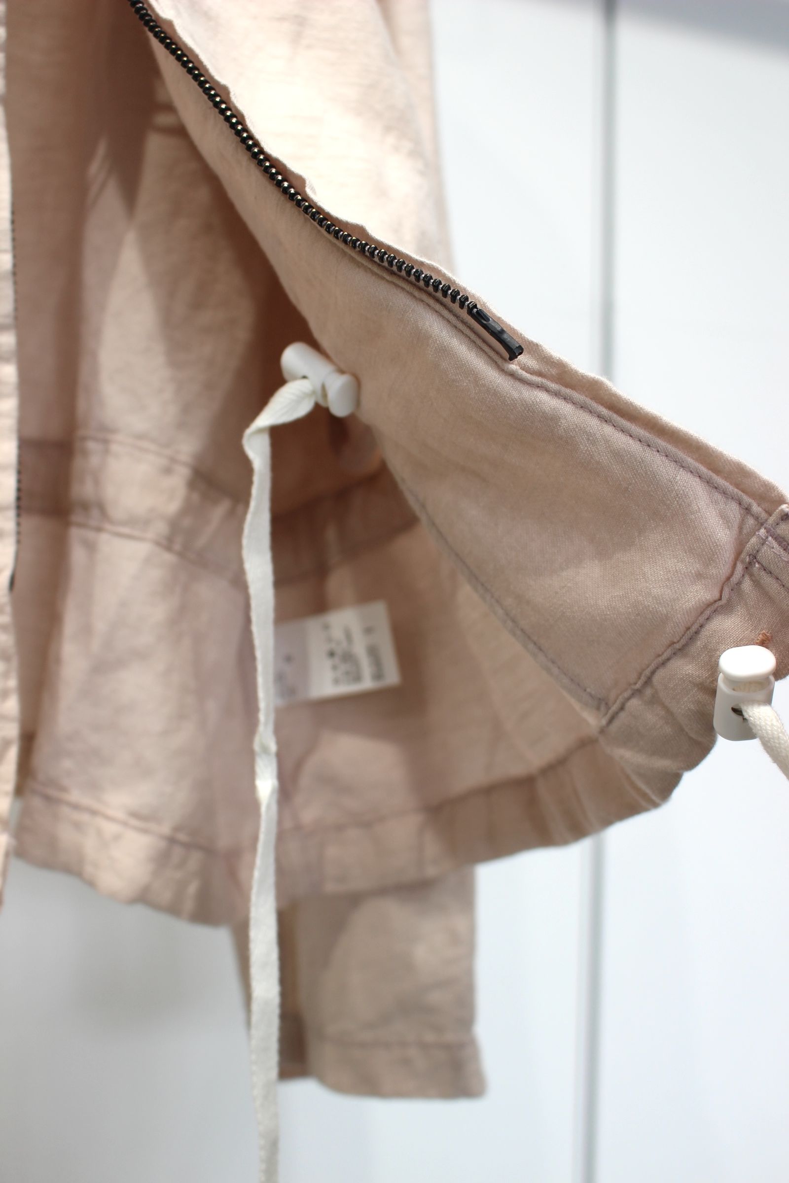 ANCELLM - W/L ZIP JACKET | PINKBEIGE | ジップジャケット