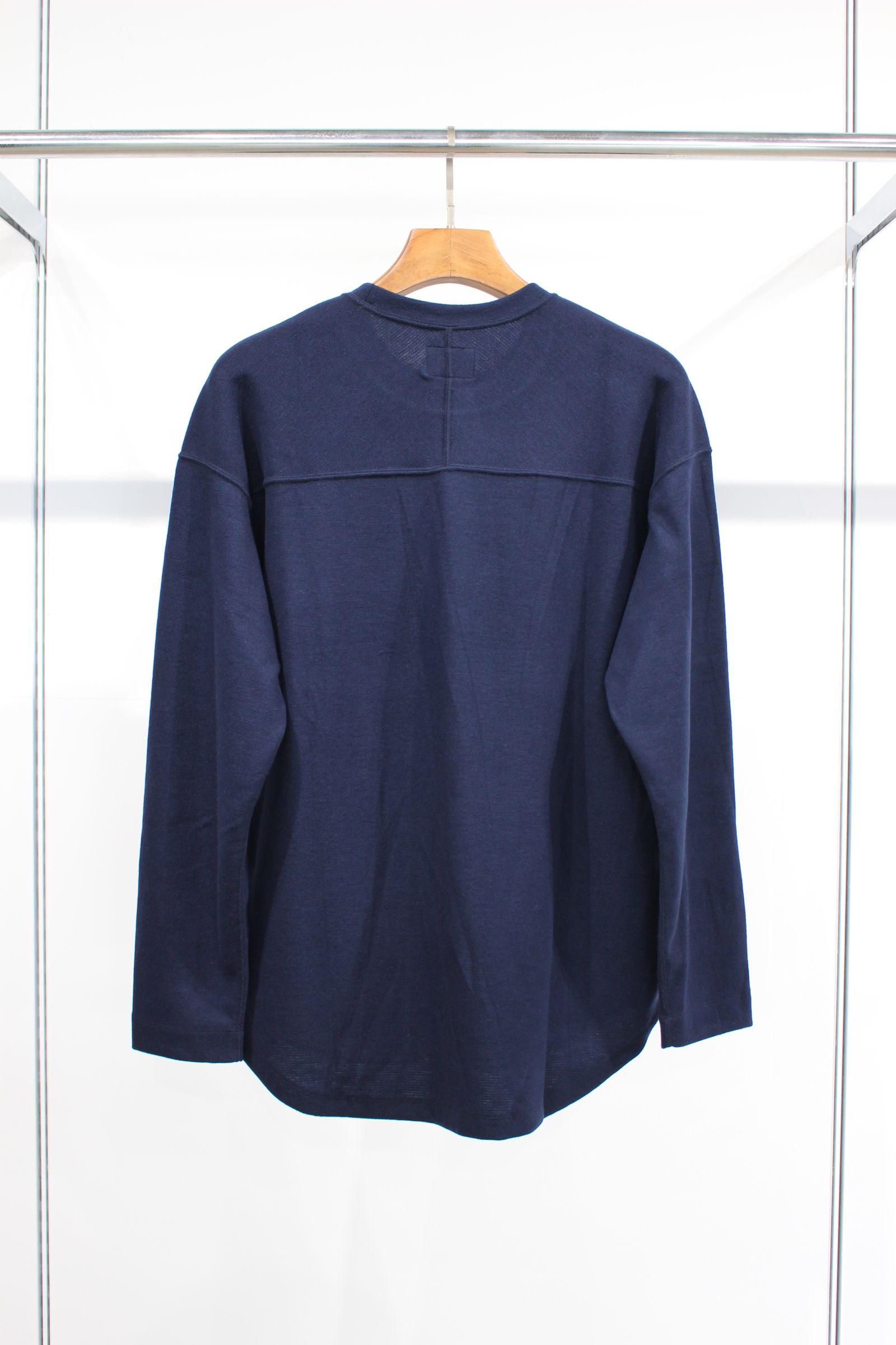 PREMIEREWARM L/S TEE/NAVY