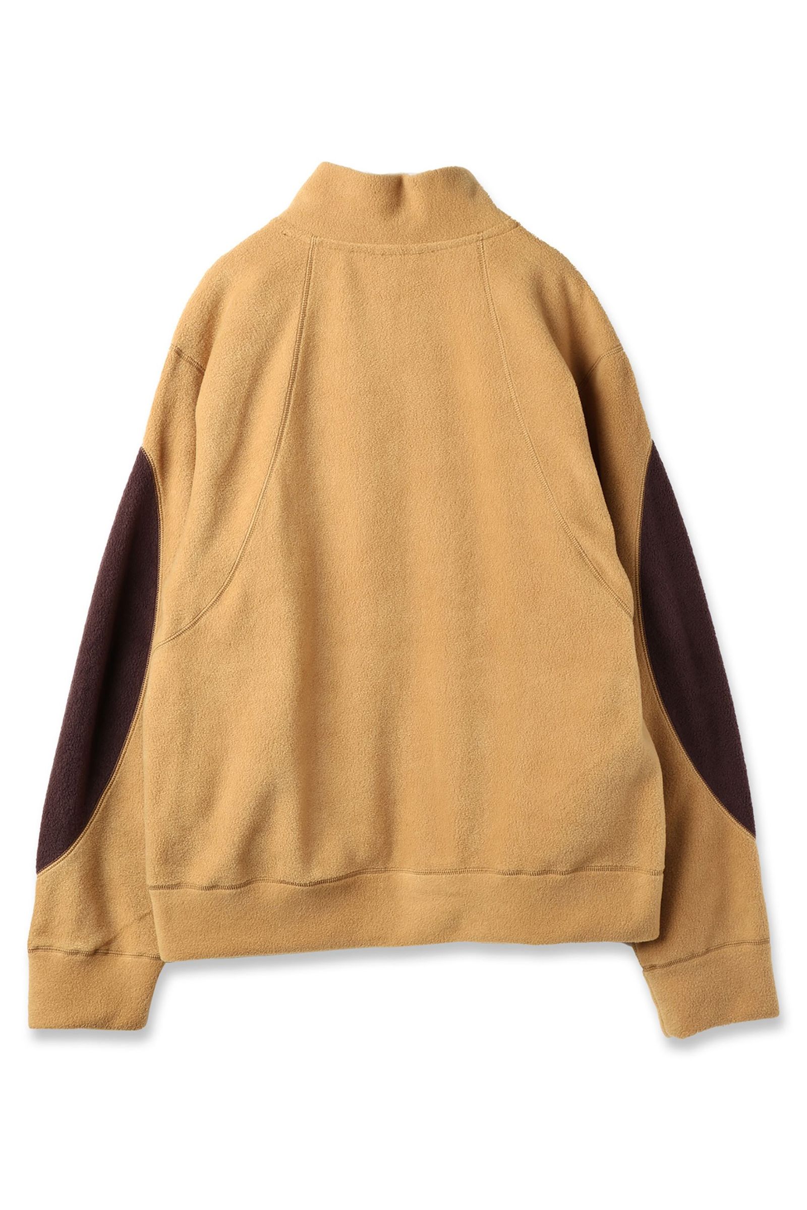 「OL/オーエル」SWITCHING FLEECE HALF ZIP L/S メンズ OL - [ラスト1点] SWITCHING FLEECE HALF ZIP L/S | BLACK