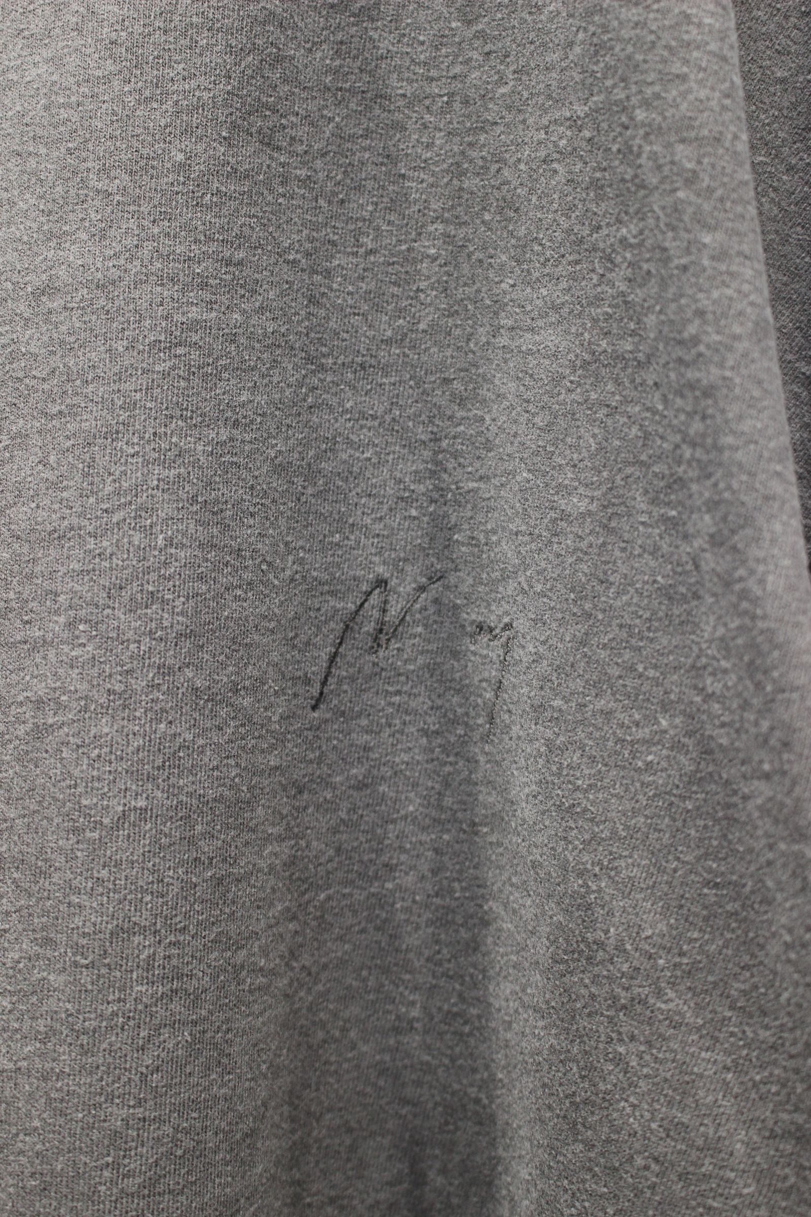 EMBROIDERY T-SHIRT | BLACK | カットソー