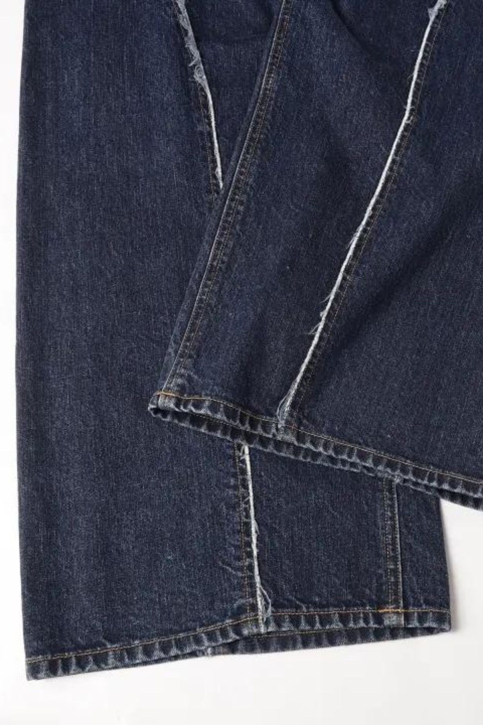 USED LOOSE FIT JEANS | INDIGO | デニム