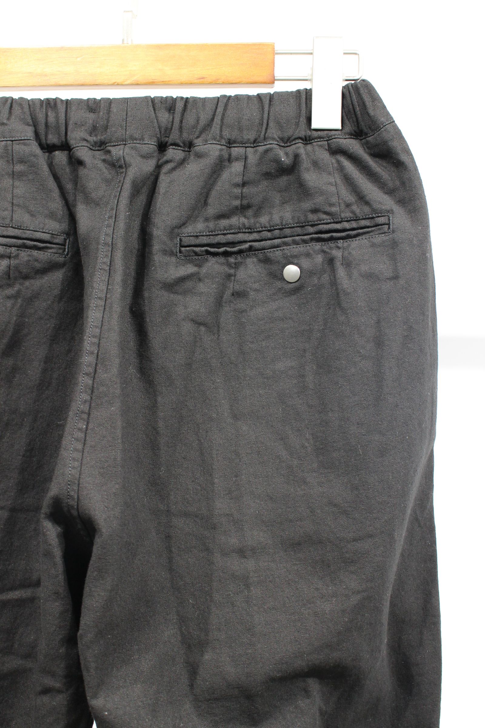 ALBERT EZ TROUSERS”SOLID” | BLACK | パンツ