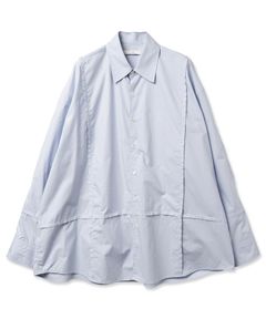 CUTTING OVER SHIRT/シャツ/サックス