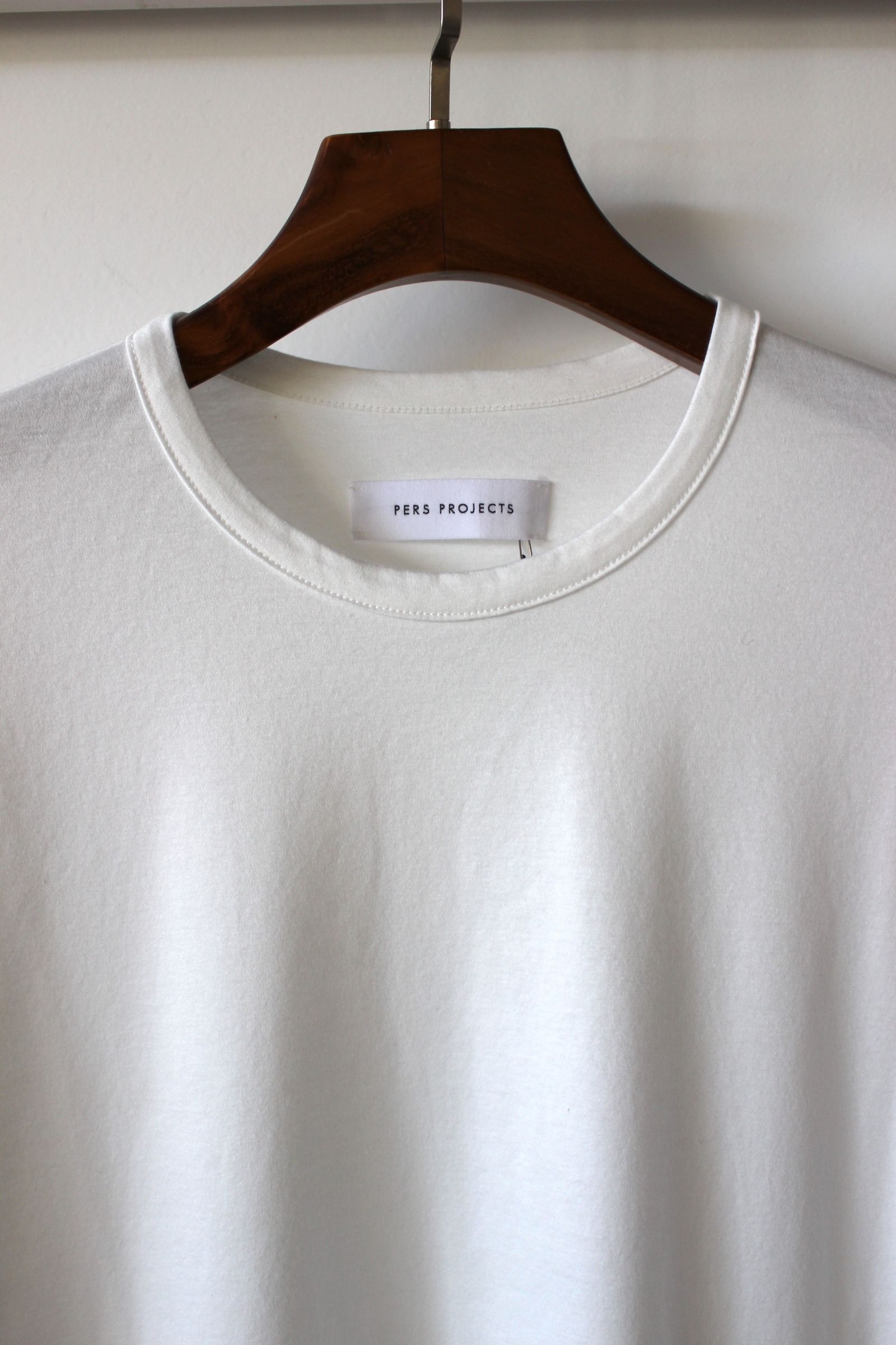 DEVIN L/S Crew Tee/WHITE/カットソー