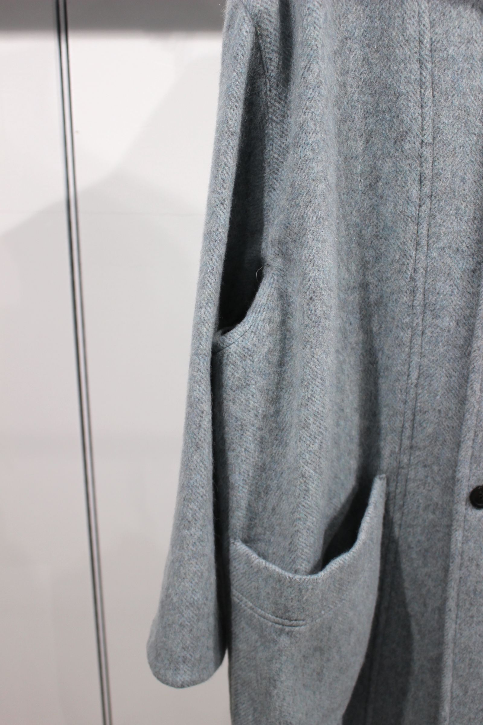 VOAAOV - RECYCLE HERRINGBONE BLANKET Long Coat/ロングコート | NapsNote