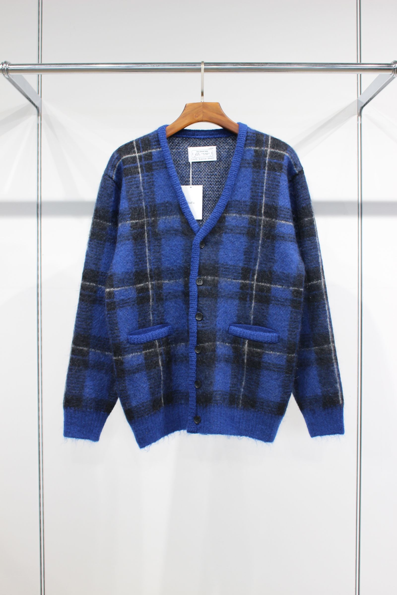 Rafu - Mohair Cardigan/BLUE | NapsNote