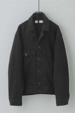 HREINN BLOUSON | BLACK | シャツブルゾン