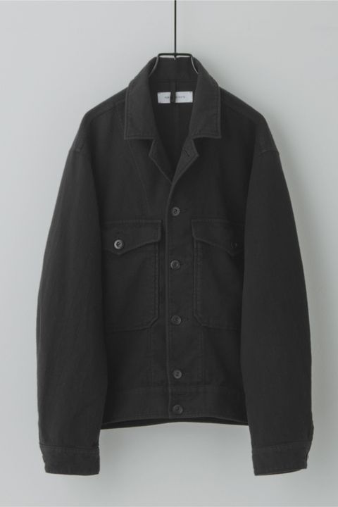 HREINN BLOUSON | BLACK | シャツブルゾン