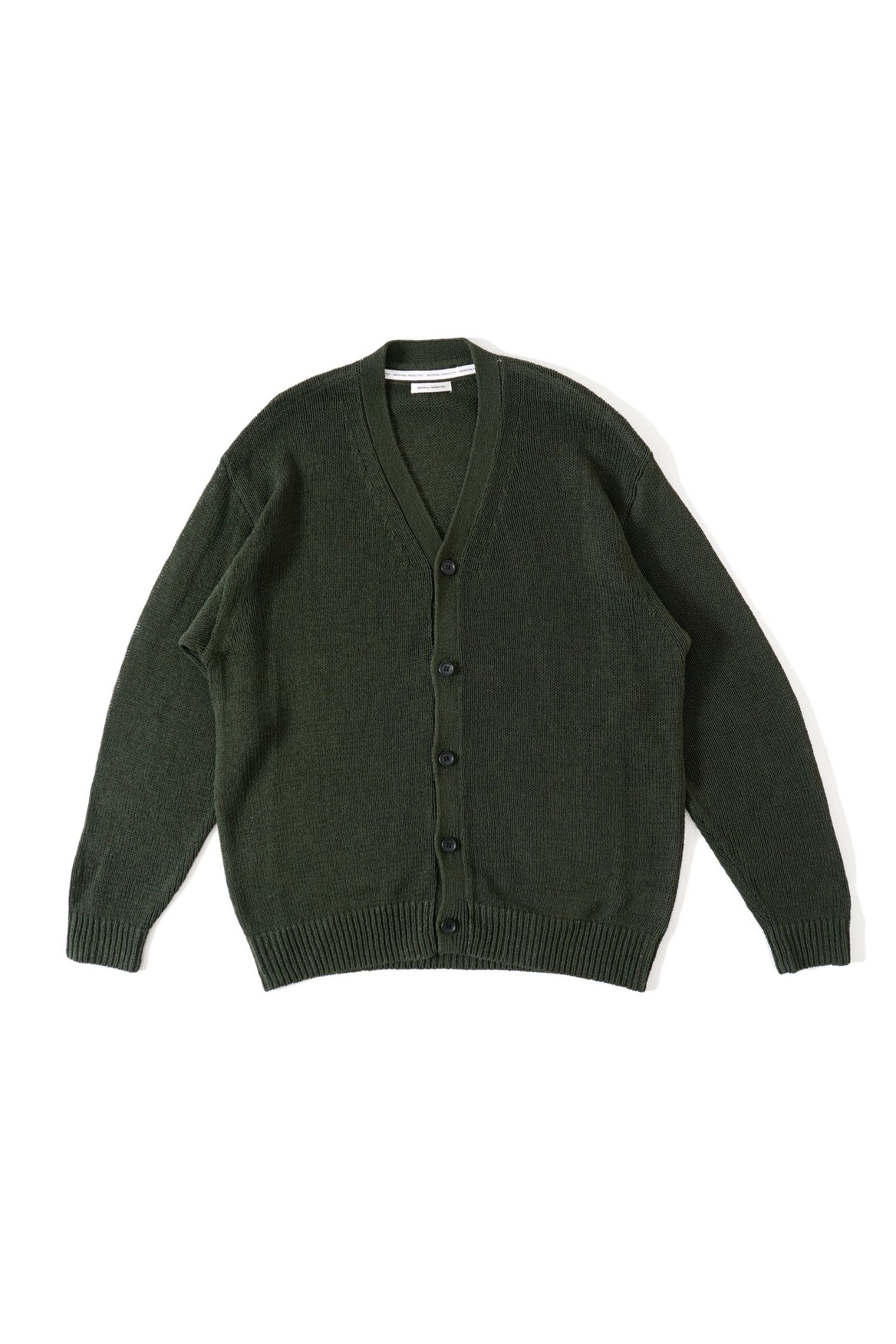 UNIVERSAL PRODUCTS - DRY COTTON KNIT CARDIGANE/コットンニット ...