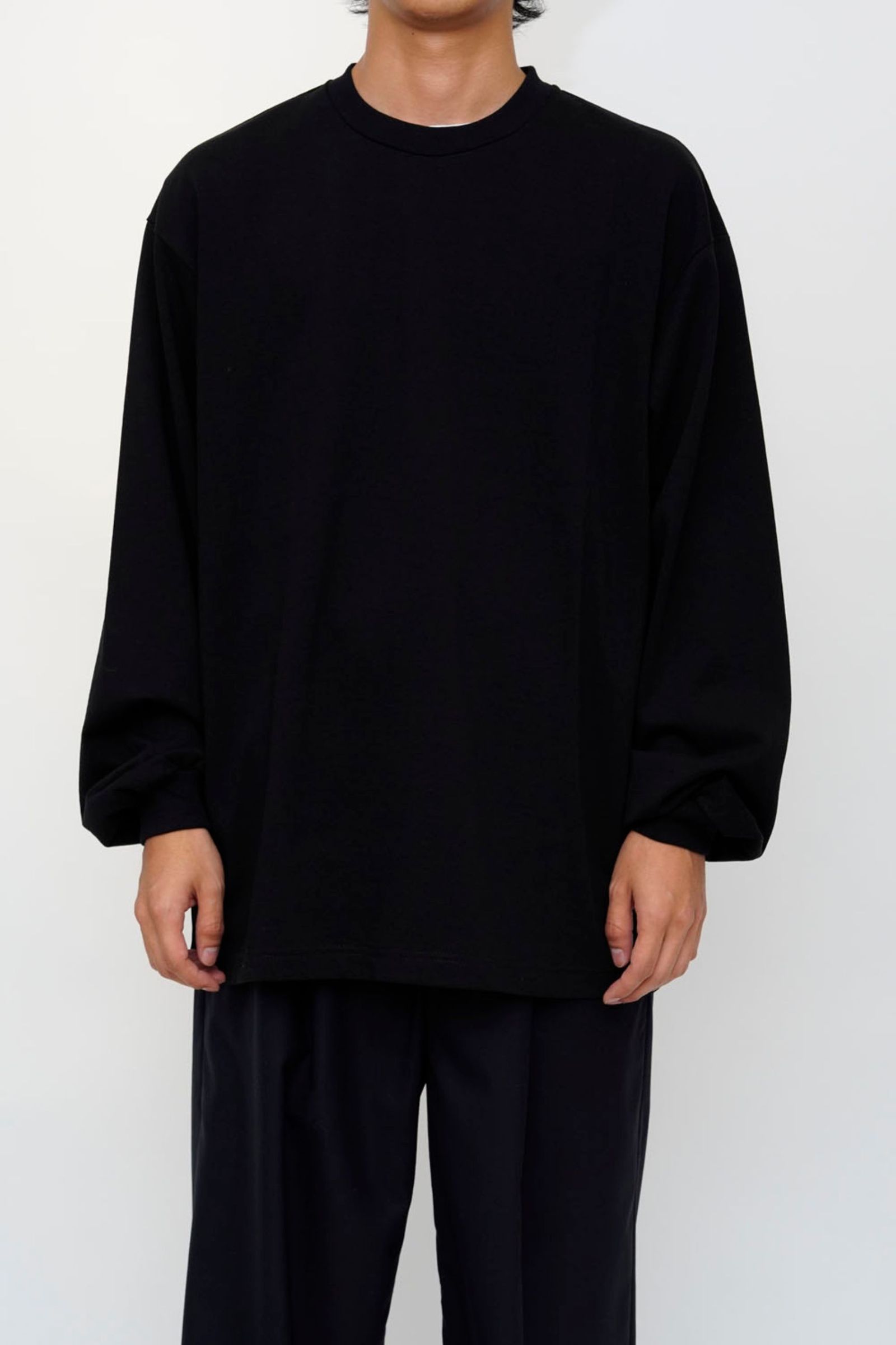 L/S T-SHIRT | BLACK | カットソー