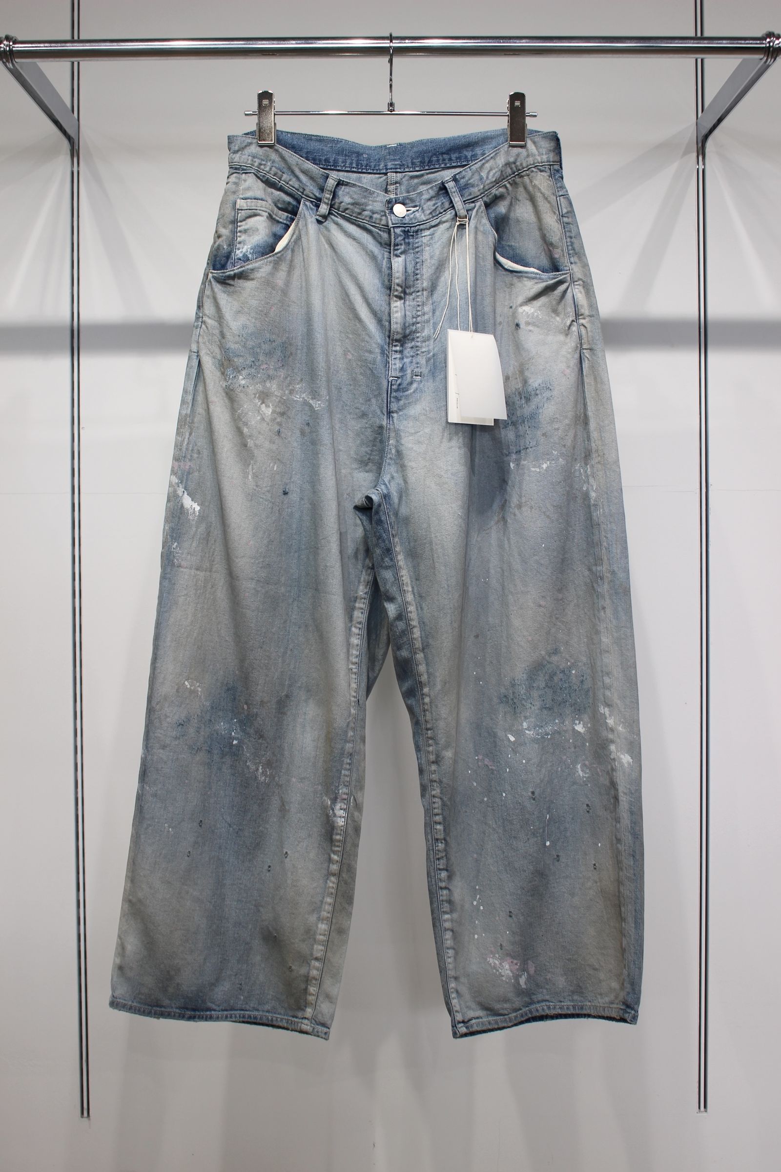 LIGHT OZ WIDE STRAIGHT DENIM PANTS | INDIGO | デニム