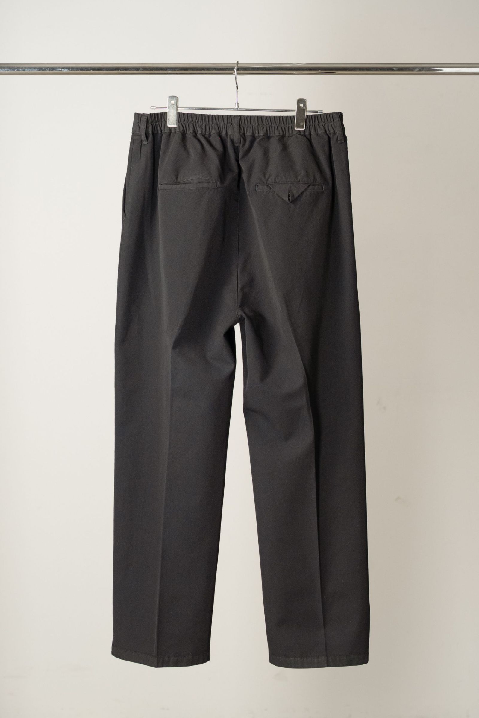 W/C AGING SLACKS | BLACK | スラックス