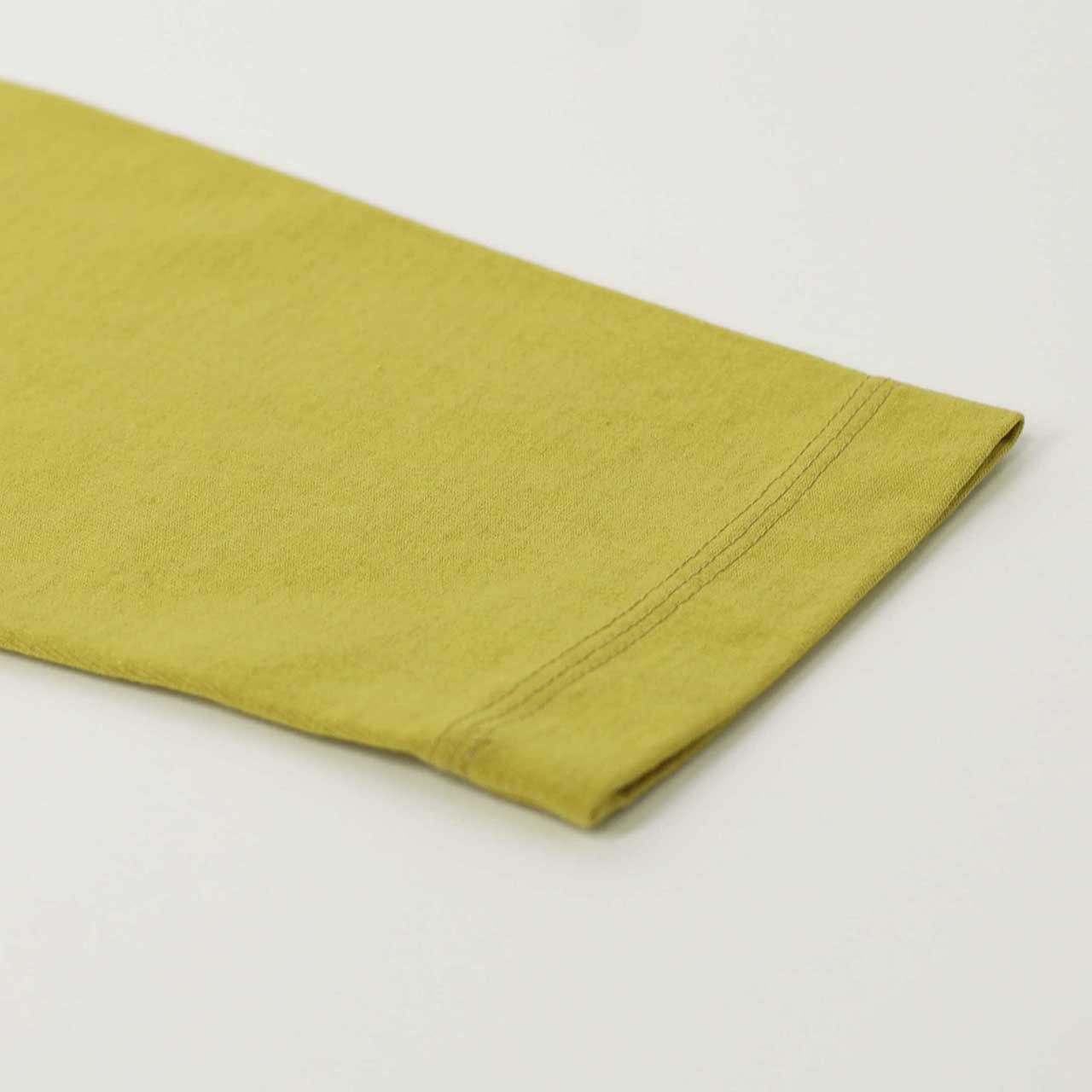 AGED COTTON TEE | DULL LIME | カットソー