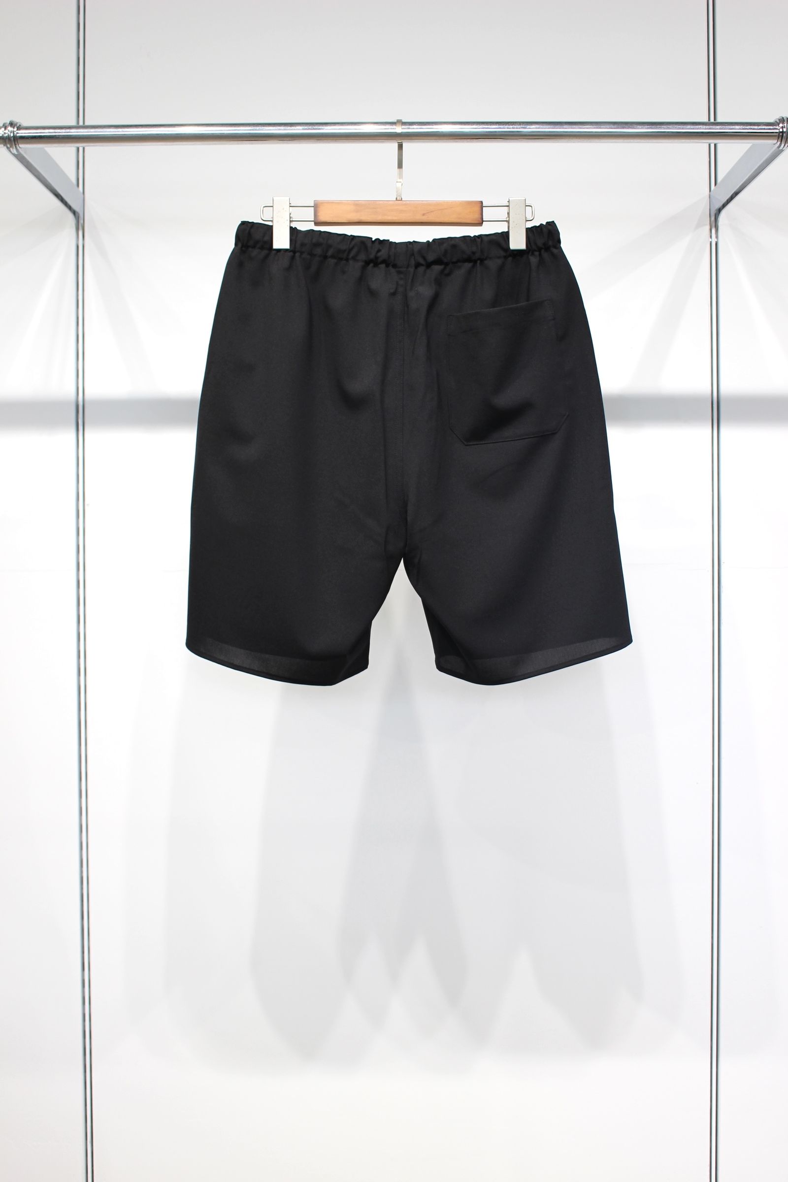 [ラスト1点] SHARI SHORTS | BLACK | イージーパンツ