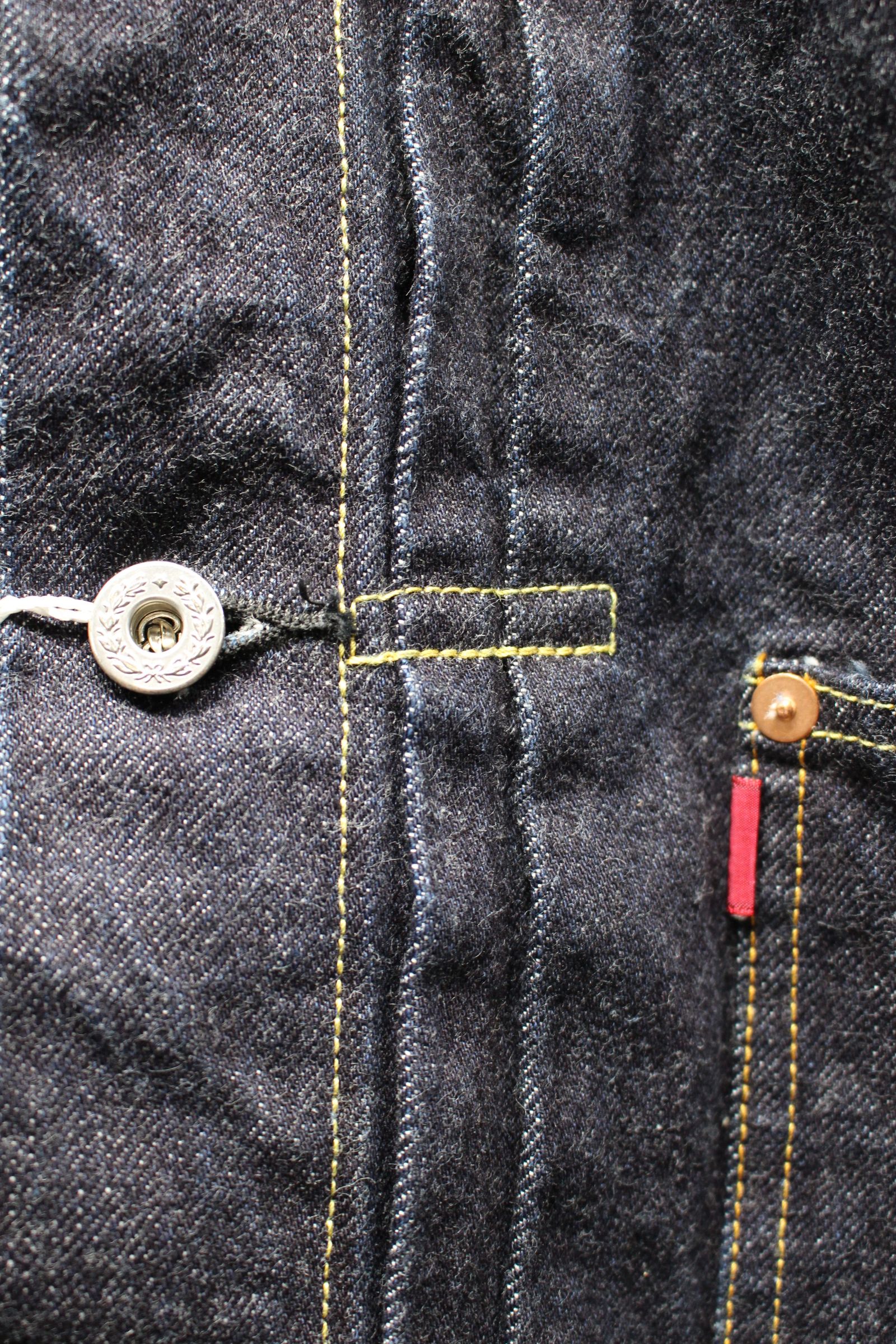 WASH HEAVY KIBATA SHUTTLE HYPER BIG WWII "1ST" DENIM JACKET | NAVY | デニムジャケット
