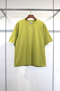 EMBROIDERY S/S TEE | LIME | Tシャツ