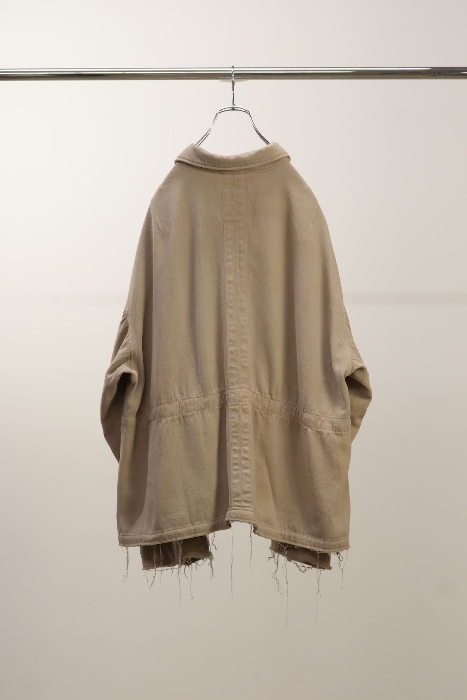 SILK SUEDE FIELD JACKET | SAND | フィールドジャケット