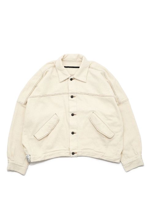 SOFT DENIM WIDE JACKET | KINARI | ソフトデニムジャケット