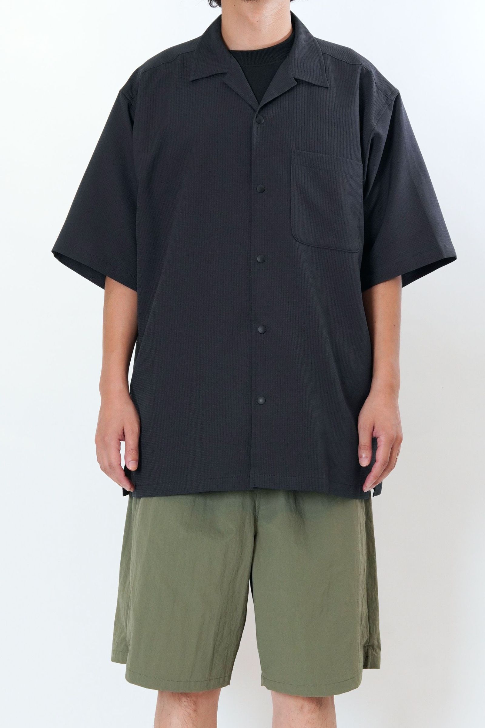 MESH S/S SHIRTS | GREEN | シャツ