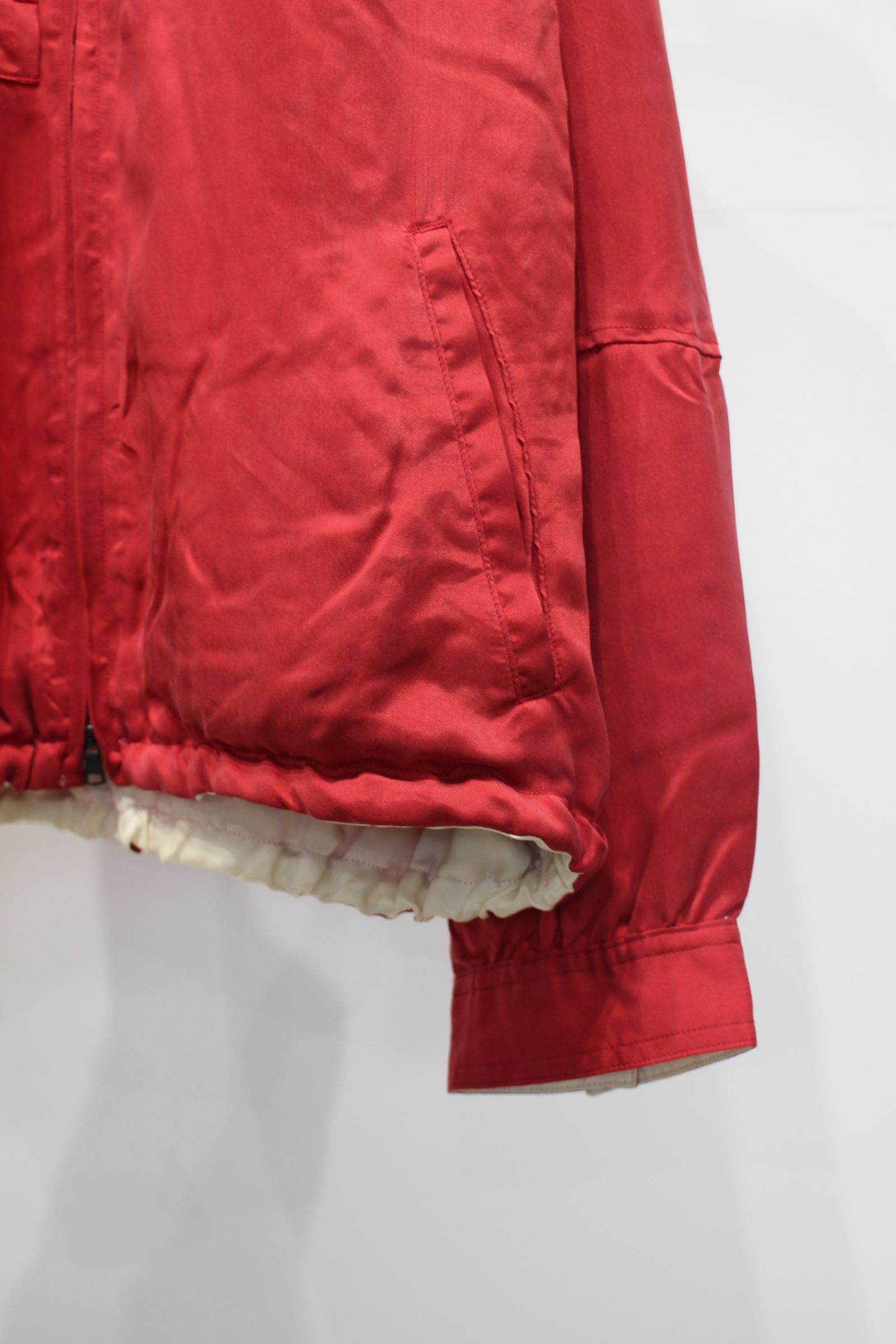 [ラスト1点] CUPRO REVERSIBLE JACKET | RED | リバーシブルジャケット