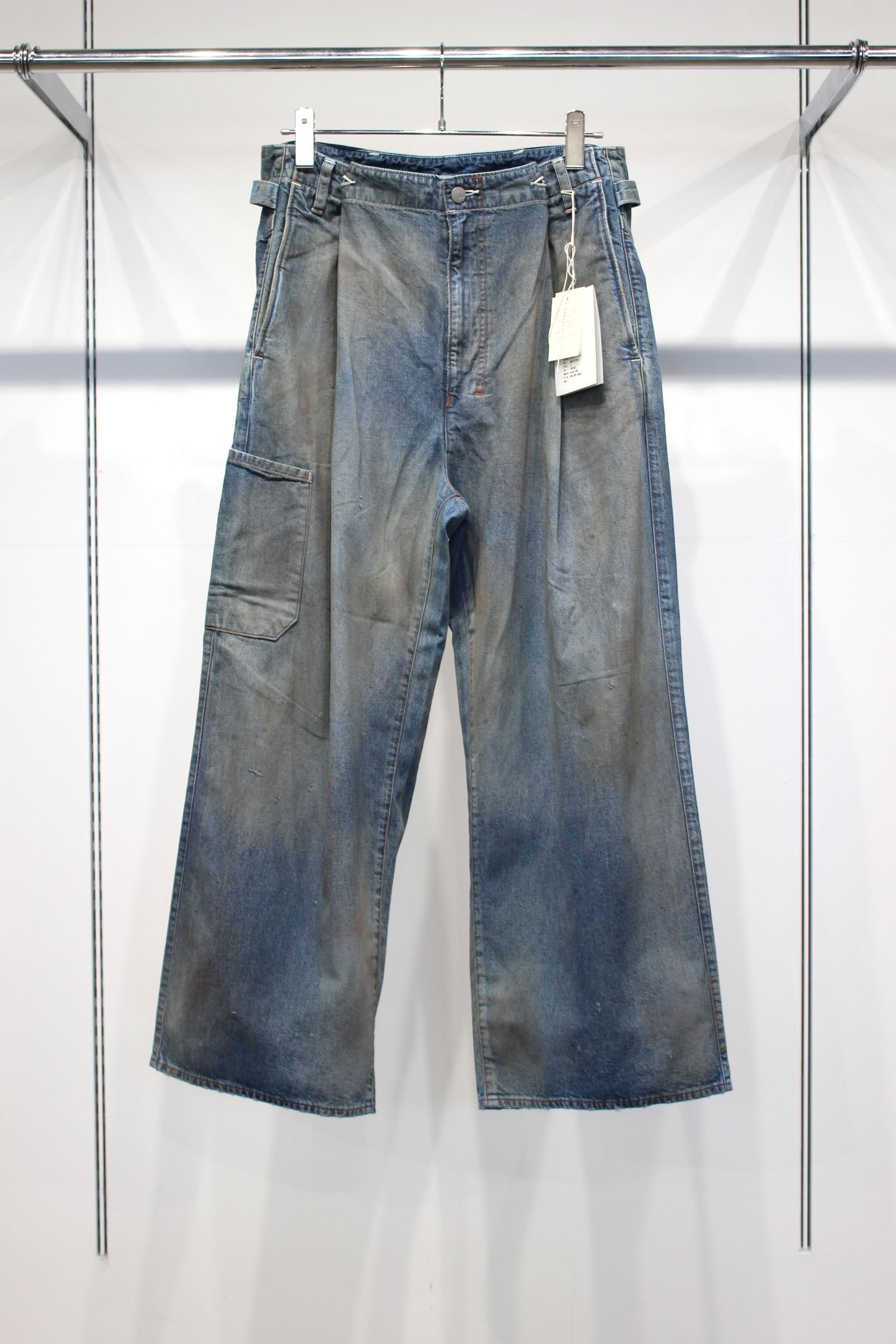 DENIM PAINTER PANTS | INDIGO | ペインターパンツ