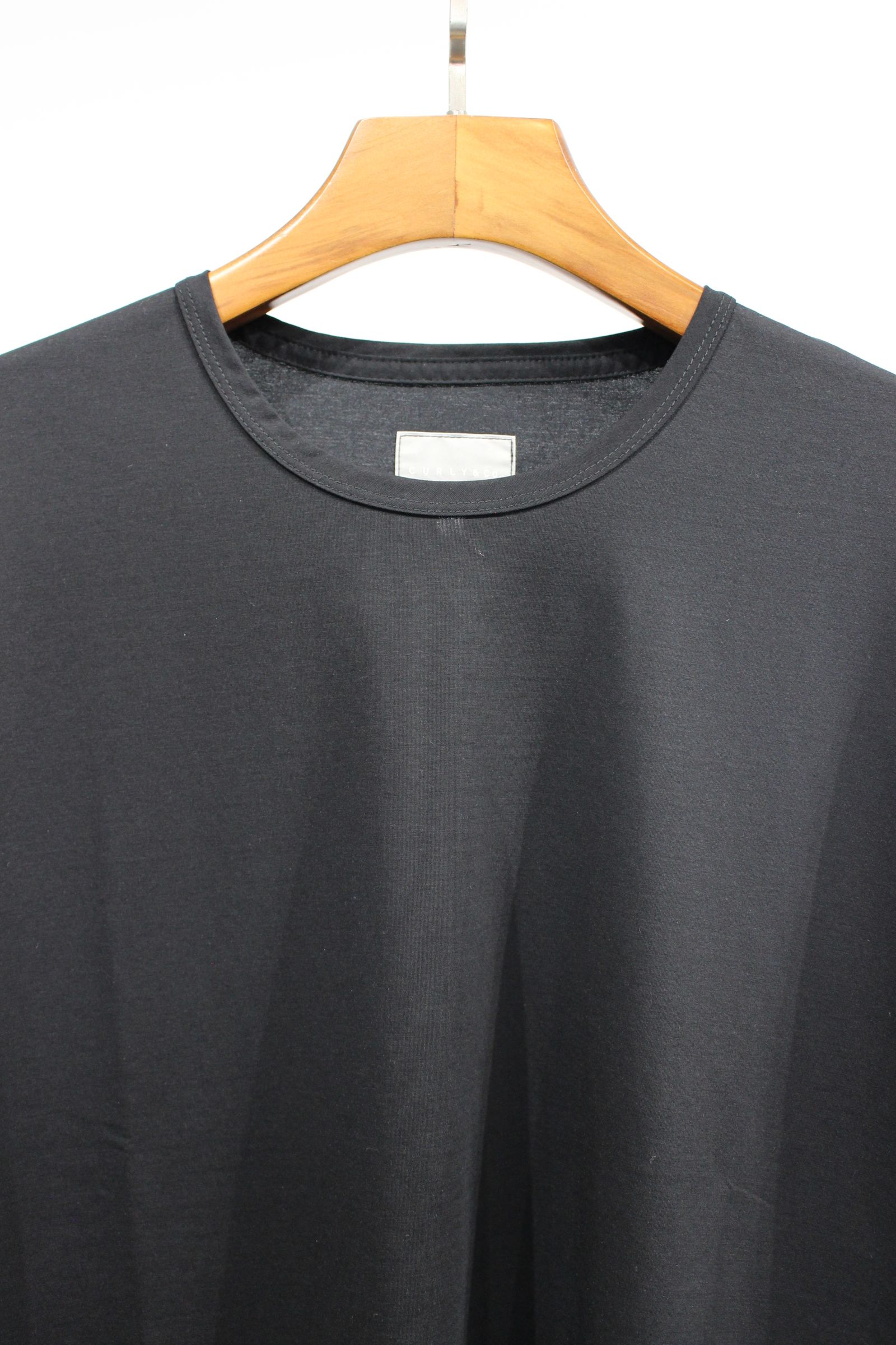 HIGH-GAUGE T/C TEE | BLACK | カットソー